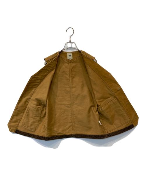 F.O.B FACTORY（エフオービー ファクトリー）F.O.B FACTORY (エフオービー ファクトリー) ワークベスト ブラウン サイズ:2の古着・服飾アイテム