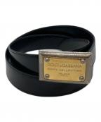 DOLCE & GABBANAドルチェ＆ガッバーナ）の古着「プレートベルト」