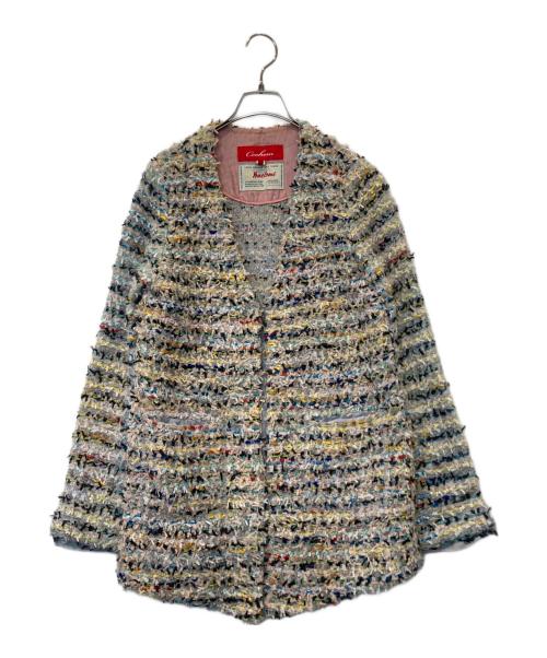 Coohem（コーヘン）Coohem (コーヘン) ツイードジャケット ベージュ サイズ:36の古着・服飾アイテム