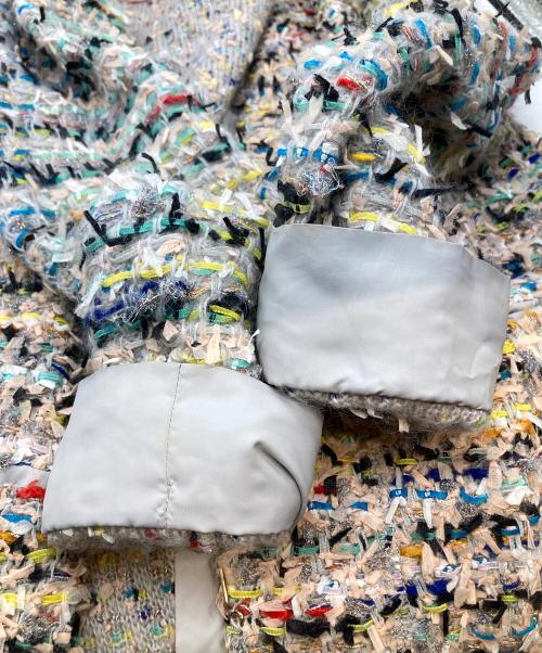 Coohem（コーヘン）Coohem (コーヘン) ツイードジャケット ベージュ サイズ:36の古着・服飾アイテム