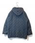 45R (フォーティファイブ・アール) フーデットキルティングコート 4091035 ネイビー サイズ:4：5000円