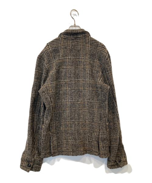 KOLOR（カラー）KOLOR (カラー) スーパーストレッチツイードジャケット 9WCM-J05103 ブラウン サイズ:1の古着・服飾アイテム