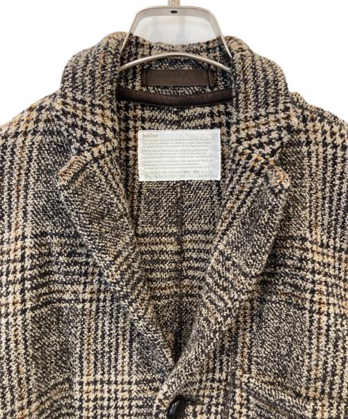 KOLOR（カラー）KOLOR (カラー) スーパーストレッチツイードジャケット 9WCM-J05103 ブラウン サイズ:1の古着・服飾アイテム