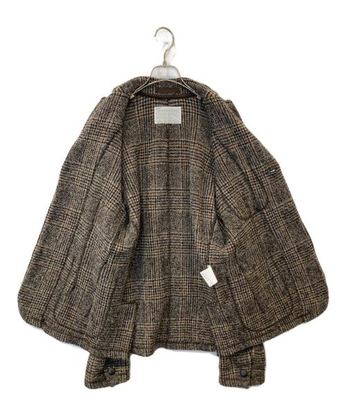 KOLOR（カラー）KOLOR (カラー) スーパーストレッチツイードジャケット 9WCM-J05103 ブラウン サイズ:1の古着・服飾アイテム