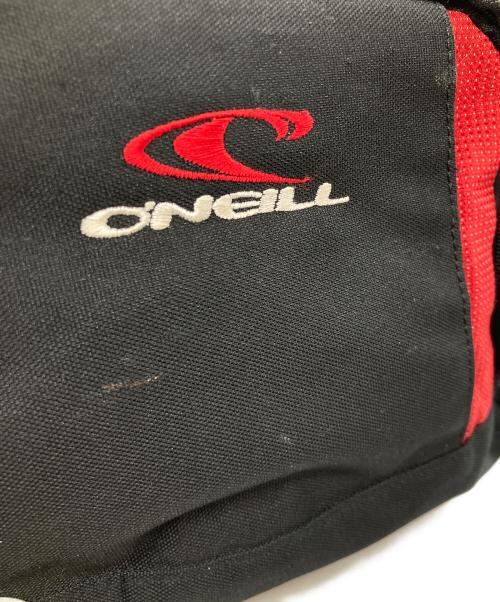 O'NEILL（オニール）O'NEILL (オニール) ウエストバッグ レッド×ブラックの古着・服飾アイテム