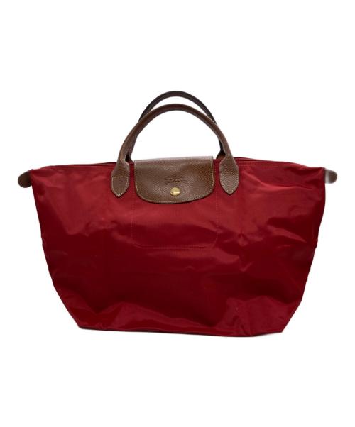LONGCHAMP（ロンシャン）LONGCHAMP (ロンシャン) ルプリアージュトートバッグ 1623089545 レッドの古着・服飾アイテム
