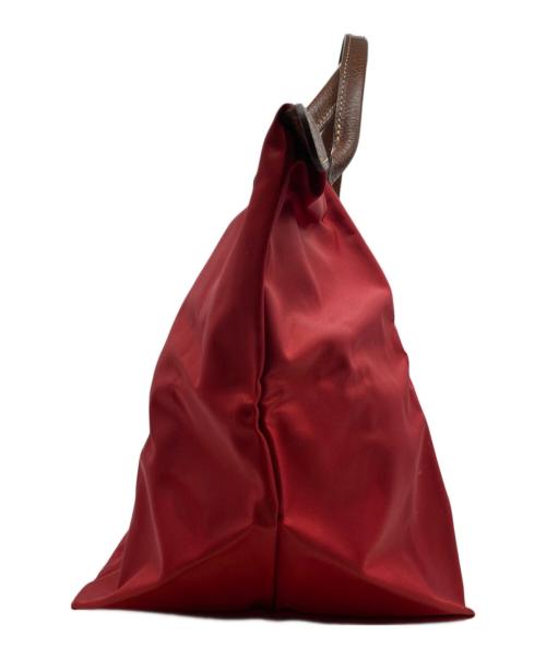 LONGCHAMP（ロンシャン）LONGCHAMP (ロンシャン) ルプリアージュトートバッグ 1623089545 レッドの古着・服飾アイテム