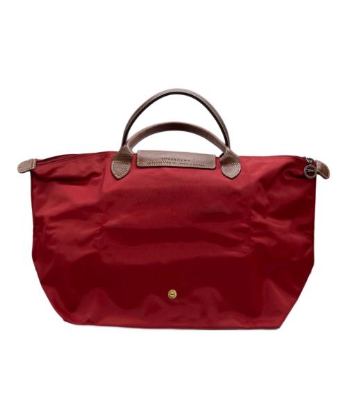 LONGCHAMP（ロンシャン）LONGCHAMP (ロンシャン) ルプリアージュトートバッグ 1623089545 レッドの古着・服飾アイテム
