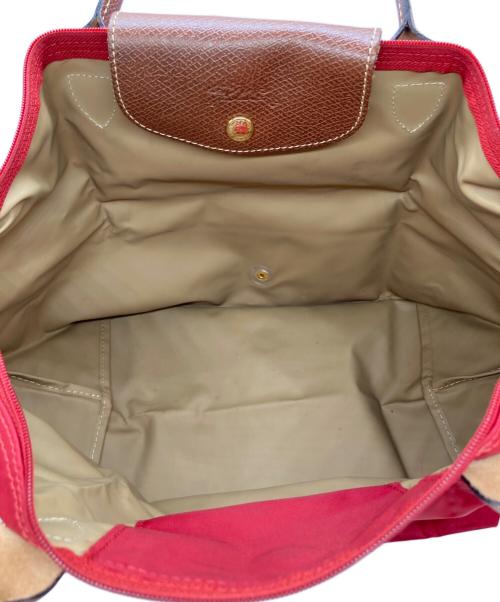 LONGCHAMP（ロンシャン）LONGCHAMP (ロンシャン) ルプリアージュトートバッグ 1623089545 レッドの古着・服飾アイテム