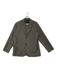 BEAUTY&YOUTH（ビューティーアンドユース）の古着「ナイロンテーラードジャケット 1222-144-1706」｜グレー