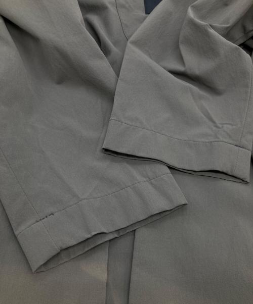 BEAUTY&YOUTH（ビューティーアンドユース）BEAUTY&YOUTH (ビューティーアンドユース) ナイロンテーラードジャケット 1222-144-1706 グレー サイズ:Mの古着・服飾アイテム