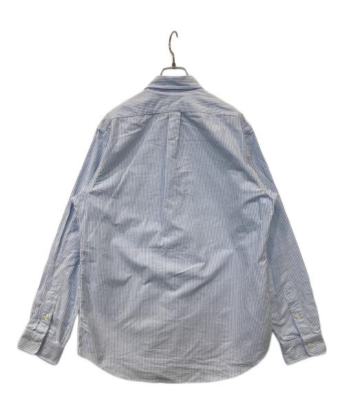 POLO RALPH LAUREN（ポロ・ラルフローレン）POLO RALPH LAUREN (ポロ・ラルフローレン) ストライプシャツ スカイブルー×ホワイト サイズ:Lの古着・服飾アイテム