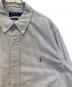 中古・古着 POLO RALPH LAUREN (ポロ・ラルフローレン) ストライプシャツ スカイブルー×ホワイト サイズ:L：5000円
