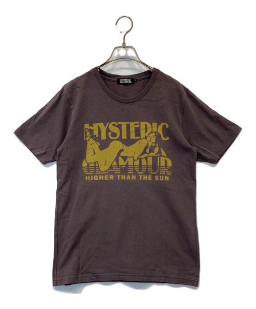 Hysteric Glamour（ヒステリックグラマー）Hysteric Glamour (ヒステリックグラマー) Higher Than The Sun ハイヤー・ザン・ザ・サン 0224CT04 グレー サイズ:Sの古着・服飾アイテム