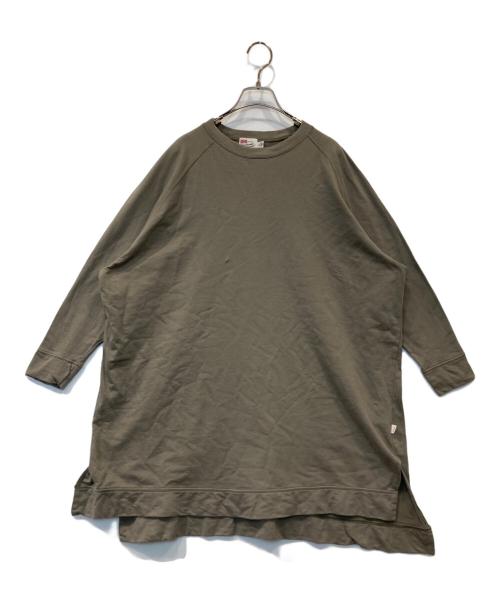 Traditional Weatherwear（トラディショナルウェザーウェア）Traditional Weatherwear (トラディショナルウェザーウェア) ラグランカットソー L212MJPO0307AC カーキ サイズ:Sの古着・服飾アイテム
