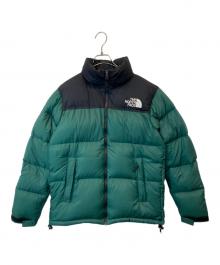 THE NORTH FACE（ザ ノース フェイス）の古着「NUPTSE JACKET ダウンジャケット ND91841」｜グリーン×ブラック
