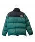 THE NORTH FACE (ザ ノース フェイス) NUPTSE JACKET ダウンジャケット ND91841 グリーン×ブラック サイズ:L：22000円