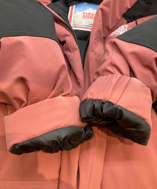 FIRST DOWN（ファーストダウン）FIRST DOWN (ファーストダウン) ジャケット ダウンジャケット 213-3505 ピンク サイズ:Mの古着・服飾アイテム