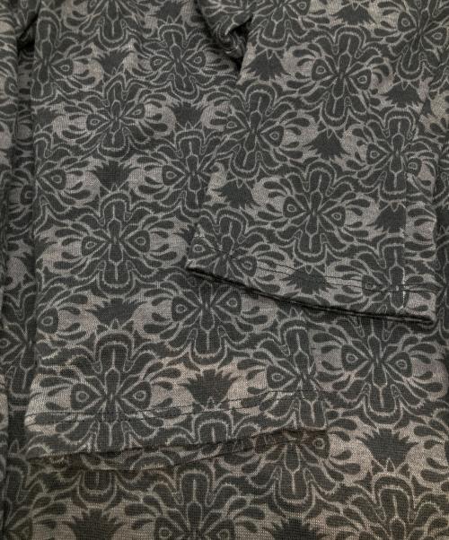 ZUCCA（ズッカ）ZUCCA (ズッカ) エスニックフラワージャージィーワンピース ZU51JH162 グレー サイズ:Mの古着・服飾アイテム