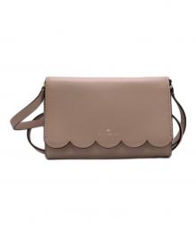 Kate Spade（ケイトスペード）の古着「Magnolia Street Addison Crossbody Wallet WLRU5298 ショルダーバッグ」｜ピンク