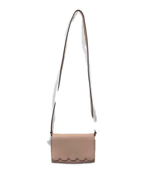 Kate Spade（ケイトスペード）Kate Spade (ケイトスペード) Magnolia Street Addison Crossbody Wallet WLRU5298 ショルダーバッグ ピンクの古着・服飾アイテム