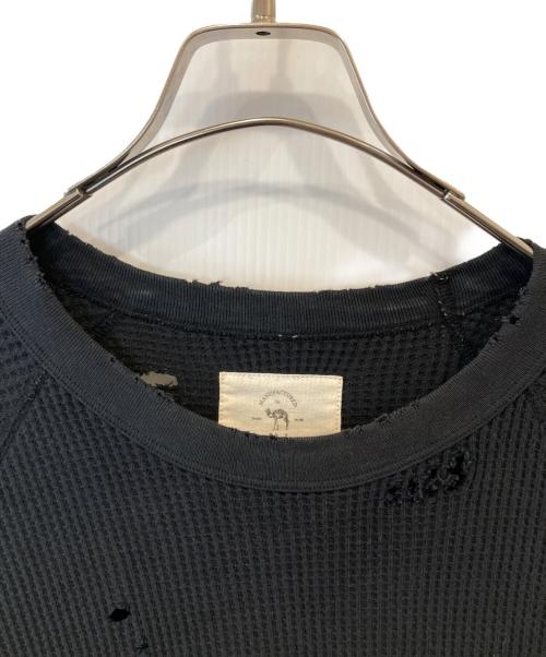 bukht（ブフト）bukht (ブフト) 3/4 SLEEVE WAFFLE TEE 3/4スリーブワッフルティー グレー サイズ:2の古着・服飾アイテム