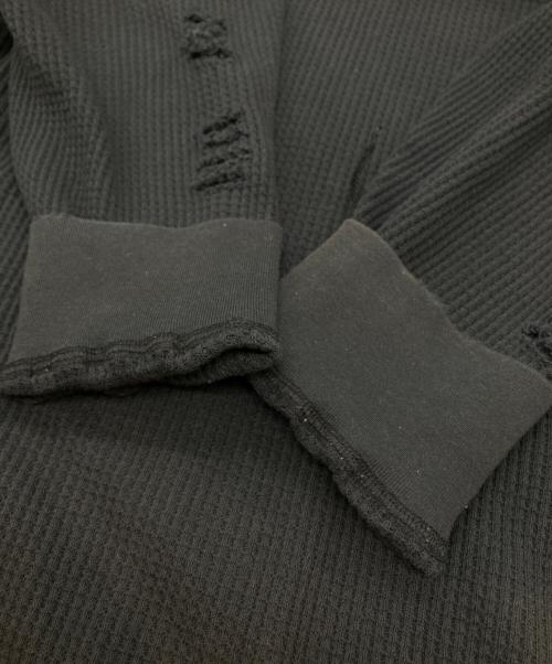 bukht（ブフト）bukht (ブフト) 3/4 SLEEVE WAFFLE TEE 3/4スリーブワッフルティー グレー サイズ:2の古着・服飾アイテム