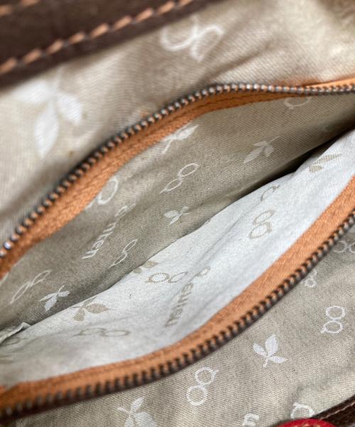 genten（ゲンテン）genten (ゲンテン) ハンドバッグ レッドの古着・服飾アイテム