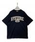 Hysteric Glamour（ヒステリックグラマー）の古着「EVIL COLLEGE Tシャツ 02241CT55」｜ネイビー