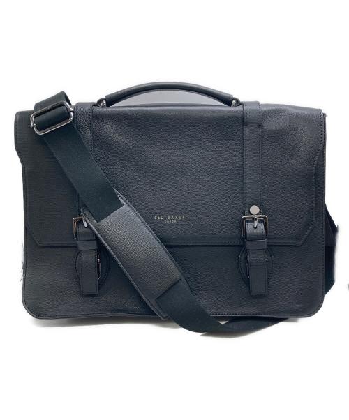 ted baker（テッドベーカー）TED BAKER (テッドベーカー) ブリーフケース ブラックの古着・服飾アイテム