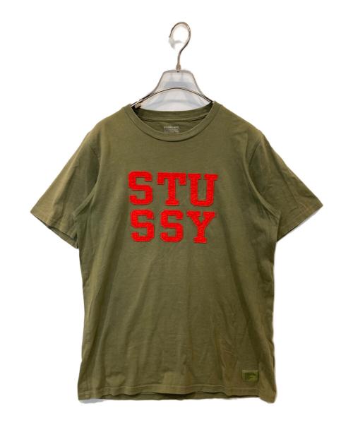 stussy（ステューシー）stussy (ステューシー) Tシャツ カーキ サイズ:Sの古着・服飾アイテム