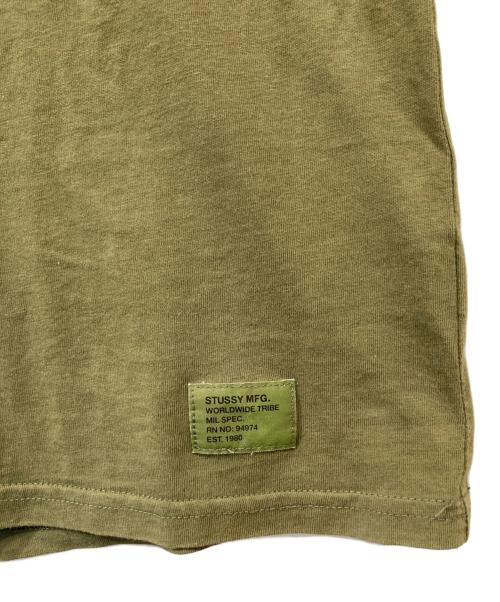 stussy（ステューシー）stussy (ステューシー) Tシャツ カーキ サイズ:Sの古着・服飾アイテム
