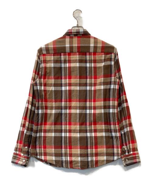 SUPREME（シュプリーム）SUPREME (シュプリーム) Multi Plaid Flannel Shirt（マルチチェックフランネルシャツ） レッド サイズ:Mの古着・服飾アイテム