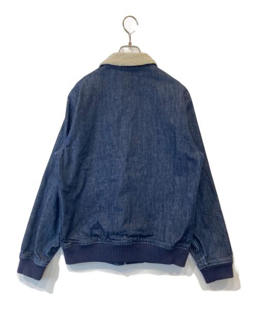 SUPREME（シュプリーム）SUPREME (シュプリーム) 10AW SHEARLING COLLAR DENIM BOMBER JACKET シアリング カラー デニム ボンバージャケット インディゴ サイズ:Lの古着・服飾アイテム