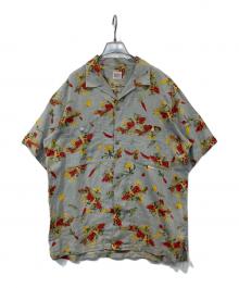 PAPAS（パパス）の古着「アロハシャツ」｜グレー