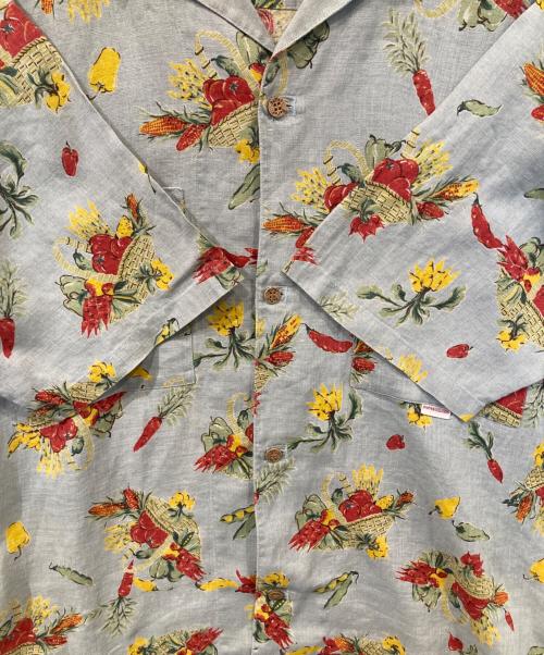 PAPAS（パパス）PAPAS (パパス) アロハシャツ グレー サイズ:Mの古着・服飾アイテム