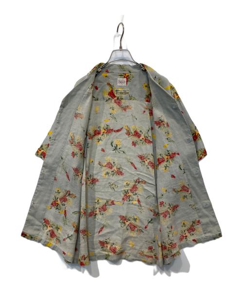 PAPAS（パパス）PAPAS (パパス) アロハシャツ グレー サイズ:Mの古着・服飾アイテム