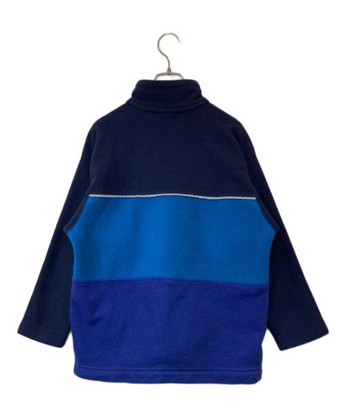 Patagonia（パタゴニア）Patagonia (パタゴニア) 90s ハーフジップフリースプルオーバージャケット　65700 ブルー サイズ:Mの古着・服飾アイテム