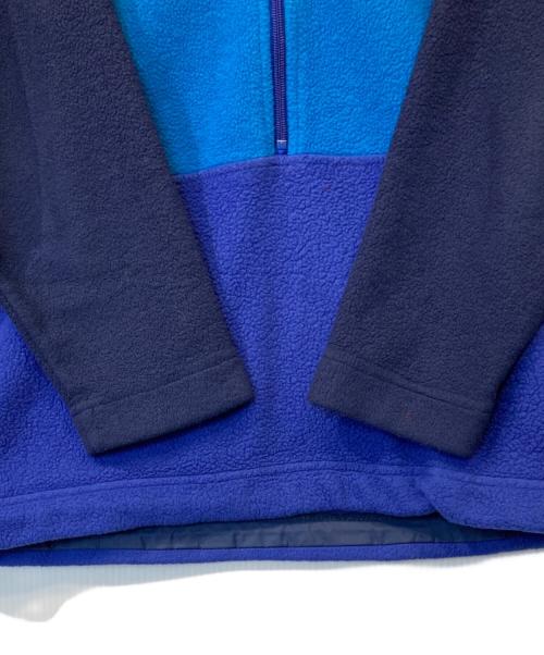 Patagonia（パタゴニア）Patagonia (パタゴニア) 90s ハーフジップフリースプルオーバージャケット　65700 ブルー サイズ:Mの古着・服飾アイテム