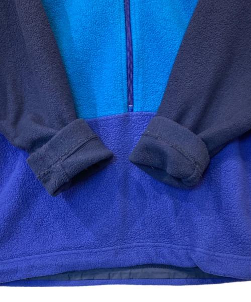 Patagonia（パタゴニア）Patagonia (パタゴニア) 90s ハーフジップフリースプルオーバージャケット　65700 ブルー サイズ:Mの古着・服飾アイテム