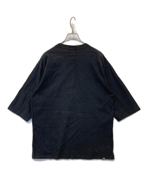 Hysteric Glamour（ヒステリックグラマー）Hysteric Glamour (ヒステリックグラマー) GOOD DAY 五分袖Tシャツ 02231CT24 ブラック サイズ:Lの古着・服飾アイテム