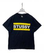 stussyステューシー）の古着「Tシャツ」｜ブラック