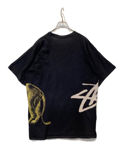 stussy（ステューシー）stussy (ステューシー) Tシャツ ブラック サイズ:XLの古着・服飾アイテム