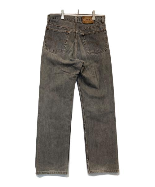 POLO RALPH LAUREN（ポロ・ラルフローレン）POLO RALPH LAUREN (ポロ・ラルフローレン) ブラックデニムパンツ ブラック サイズ:W30×L34の古着・服飾アイテム