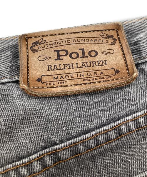 POLO RALPH LAUREN（ポロ・ラルフローレン）POLO RALPH LAUREN (ポロ・ラルフローレン) ブラックデニムパンツ ブラック サイズ:W30×L34の古着・服飾アイテム