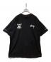 stussy（ステューシー）の古着「Tシャツ」｜ブラック