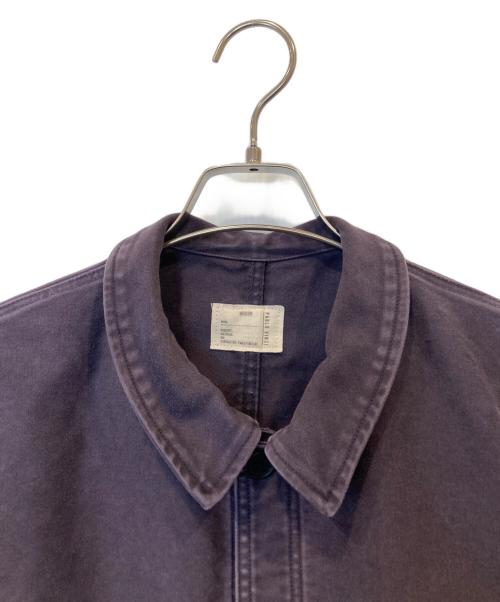 PABLO VINCI（パブロビンチ）pablo vinci (パブロビンチ) Moleskin work jacket（モルスキンワークジャケット）PBL-24SS-JK02 パープル サイズ:Mの古着・服飾アイテム