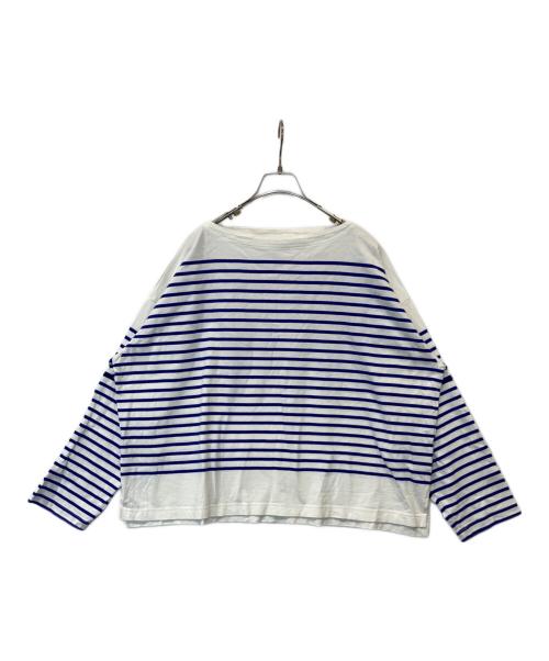 Ron Herman（ロンハーマン）Ron Herman (ロンハーマン) ボーダーカットソー 3510900157 ホワイト サイズ:FREEの古着・服飾アイテム