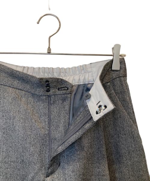 SOEJU（ソージュ）SOEJU (ソージュ) サイドタックワイドパンツ　S-00-PT-035 グレー サイズ:Lの古着・服飾アイテム