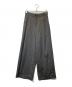 SOEJU（ソージュ）の古着「サイドタックワイドパンツ　S-00-PT-035」｜グレー